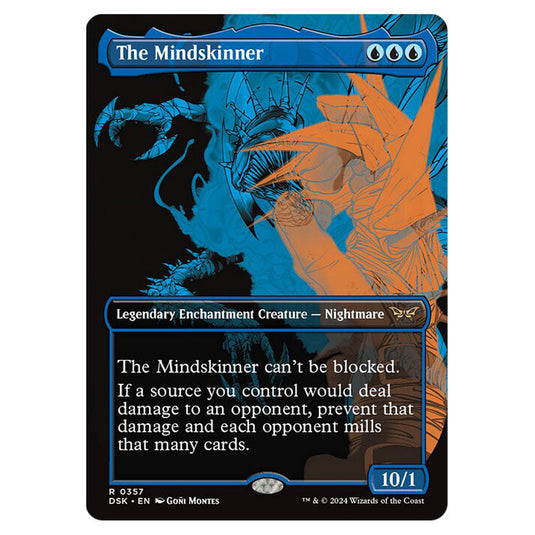 The Mindskinner 0357 card from the Magic The Gathering set Duskmourn: House of Horror