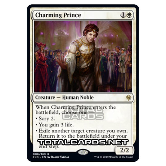 Magic The Gathering - Throne of Eldraine  - Charming Prince - 8/269