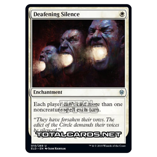 Magic The Gathering - Throne of Eldraine  - Deafening Silence - 10/269