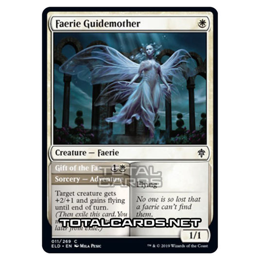 Magic The Gathering - Throne of Eldraine  - Faerie Guidemother // Gift of the Fae - 11/269