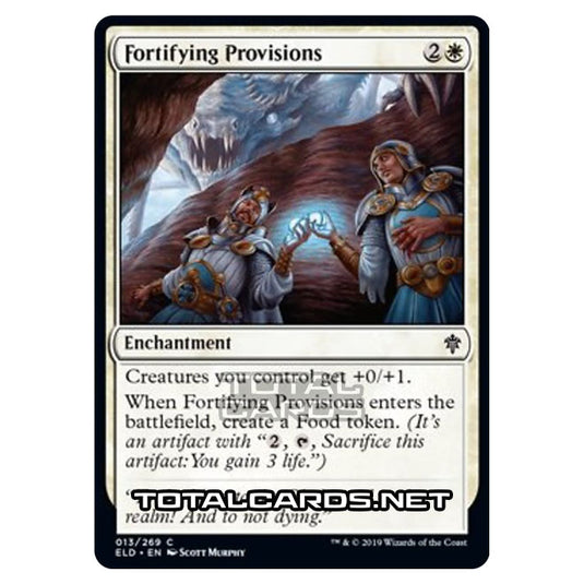 Magic The Gathering - Throne of Eldraine  - Fortifying Provisions - 13/269