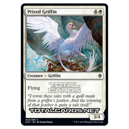 Magic The Gathering - Throne of Eldraine  - Prized Griffin - 24/269