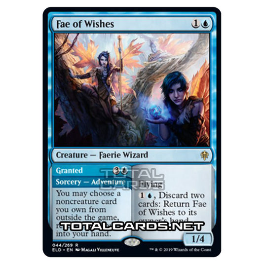 Magic The Gathering - Throne of Eldraine  - Fae of Wishes // Granted - 44/269