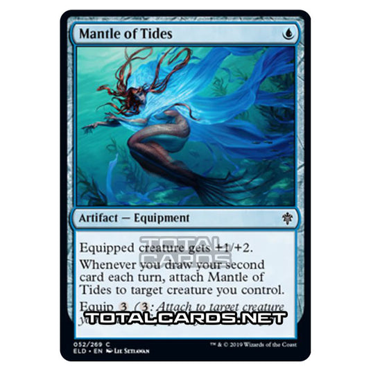 Magic The Gathering - Throne of Eldraine  - Mantle of Tides - 52/269