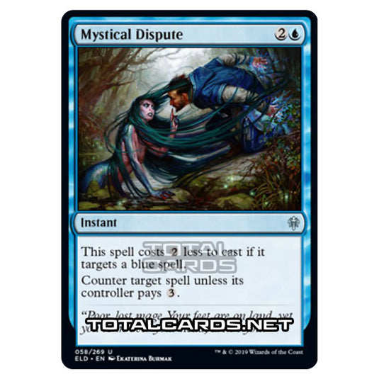 Magic The Gathering - Throne of Eldraine  - Mystical Dispute - 58/269