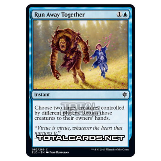 Magic The Gathering - Throne of Eldraine  - Run Away Together - 62/269