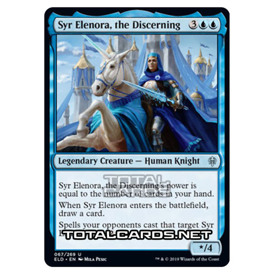 Magic The Gathering - Throne of Eldraine  - Syr Elenora, the Discerning - 67/269