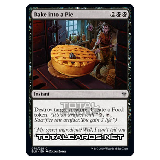 Magic The Gathering - Throne of Eldraine  - Bake into a Pie - 76/269