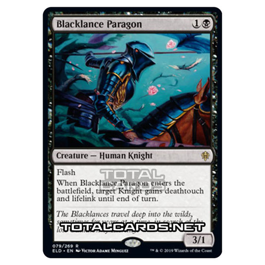 Magic The Gathering - Throne of Eldraine  - Blacklance Paragon - 79/269