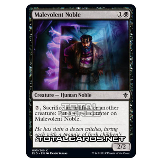 Magic The Gathering - Throne of Eldraine  - Malevolent Noble - 95/269