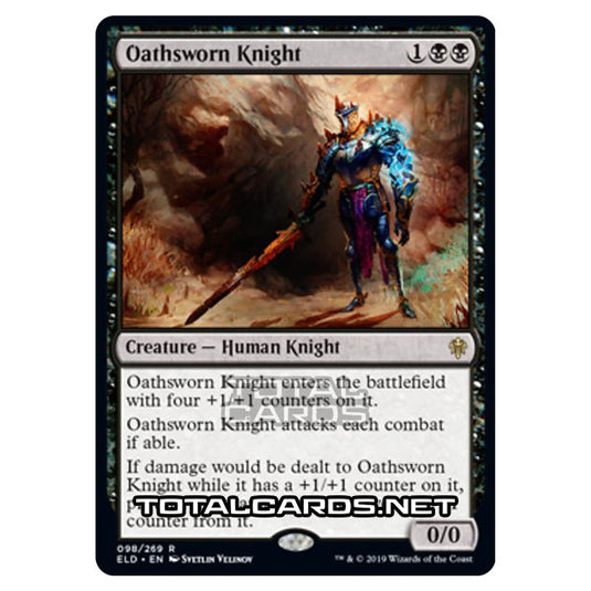 Magic The Gathering - Throne of Eldraine  - Oathsworn Knight - 98/269