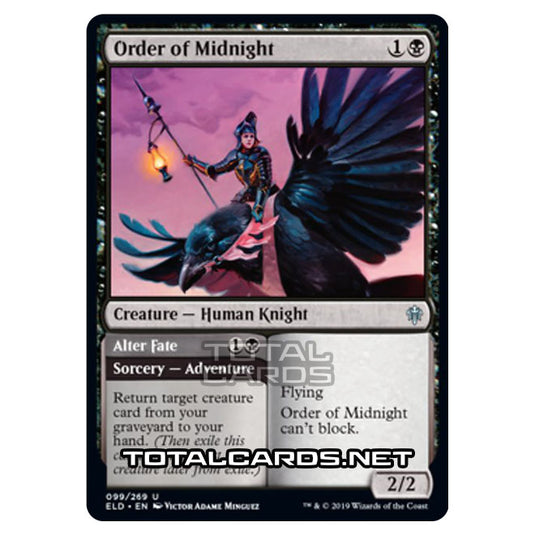 Magic The Gathering - Throne of Eldraine  - Order of Midnight // Alter Fate - 99/269