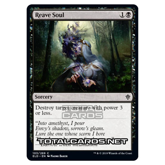 Magic The Gathering - Throne of Eldraine  - Reave Soul - 103/269