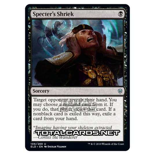 Magic The Gathering - Throne of Eldraine  - Specter's Shriek - 106/269