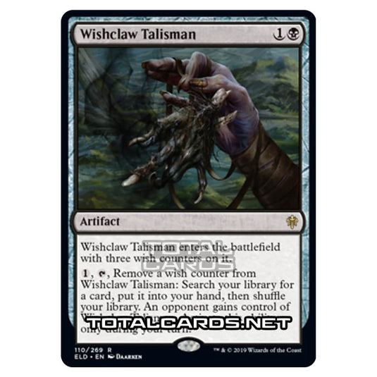 Magic The Gathering - Throne of Eldraine  - Wishclaw Talisman - 110/269