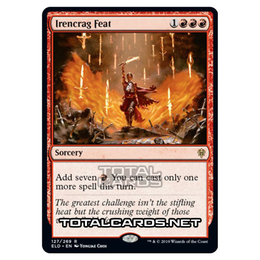 Magic The Gathering - Throne of Eldraine  - Irencrag Feat - 127/269