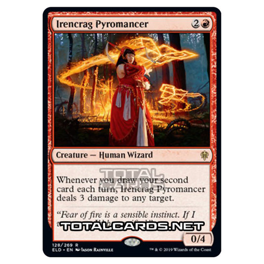 Magic The Gathering - Throne of Eldraine  - Irencrag Pyromancer - 128/269