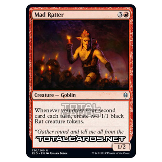 Magic The Gathering - Throne of Eldraine  - Mad Ratter - 130/269