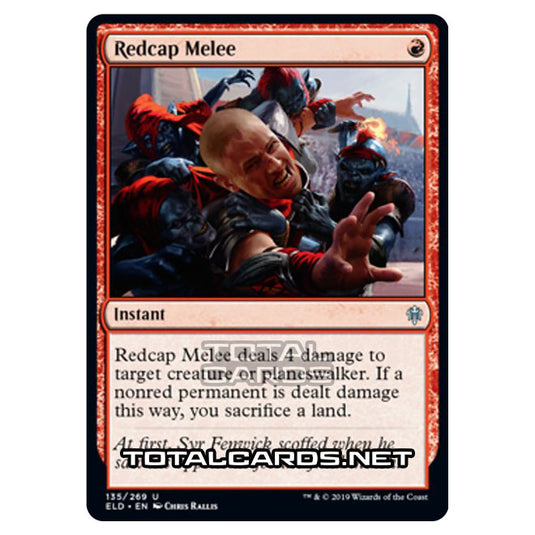 Magic The Gathering - Throne of Eldraine  - Redcap Melee - 135/269