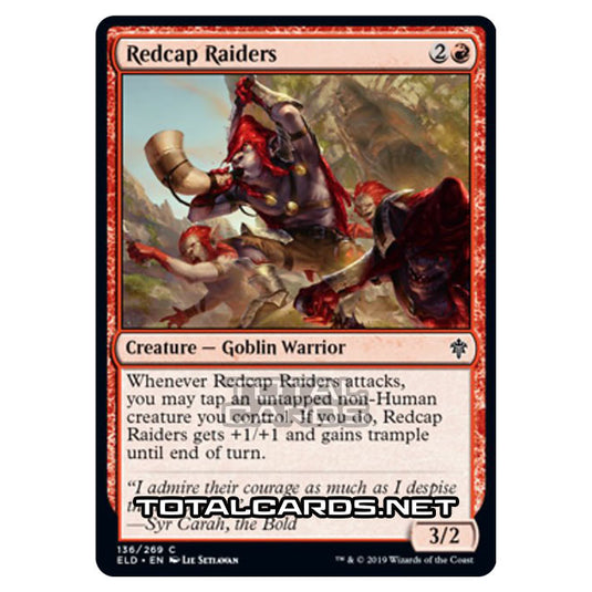 Magic The Gathering - Throne of Eldraine  - Redcap Raiders - 136/269