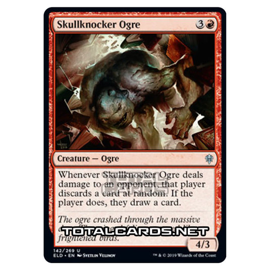 Magic The Gathering - Throne of Eldraine  - Skullknocker Ogre - 142/269