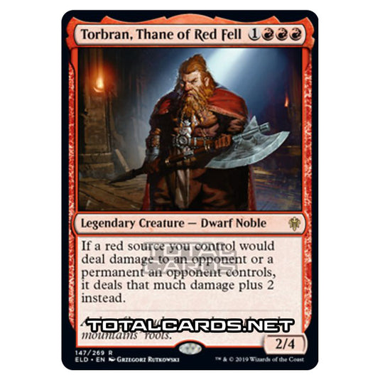 Magic The Gathering - Throne of Eldraine  - Torbran, Thane of Red Fell - 147/269