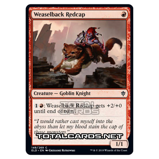 Magic The Gathering - Throne of Eldraine  - Weaselback Redcap - 148/269