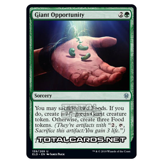 Magic The Gathering - Throne of Eldraine  - Giant Opportunity - 159/269