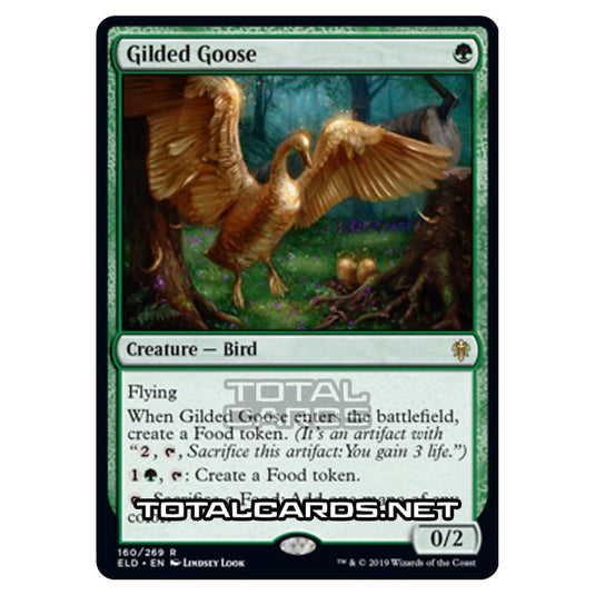 Magic The Gathering - Throne of Eldraine  - Gilded Goose - 160/269