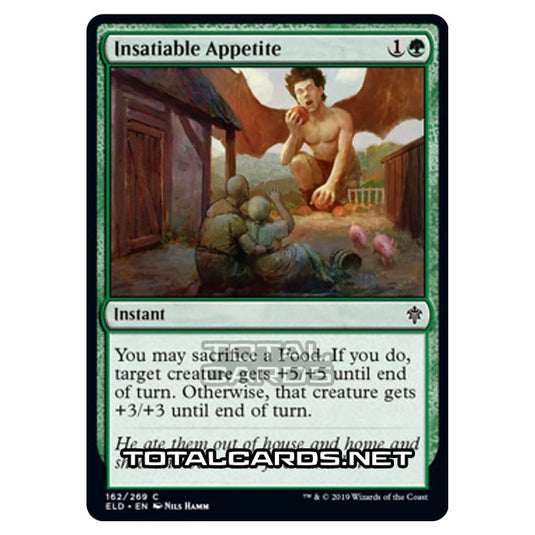 Magic The Gathering - Throne of Eldraine  - Insatiable Appetite - 162/269