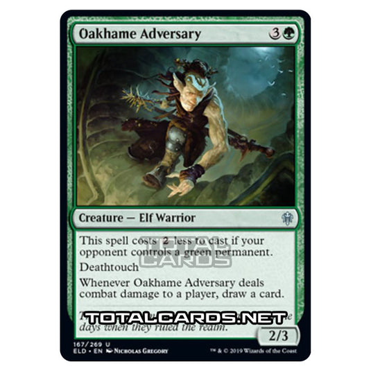 Magic The Gathering - Throne of Eldraine  - Oakhame Adversary - 167/269