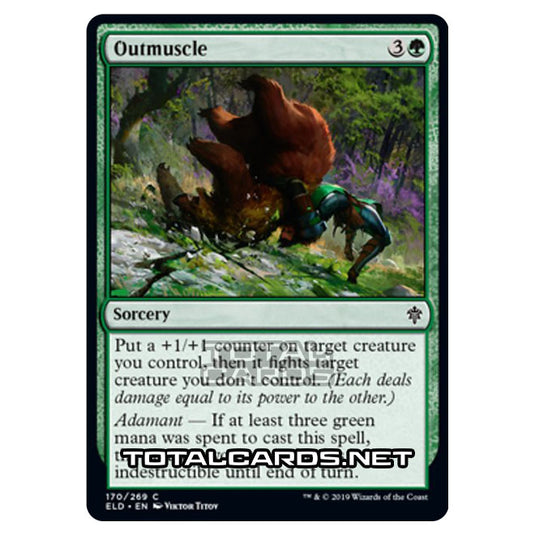 Magic The Gathering - Throne of Eldraine  - Outmuscle - 170/269