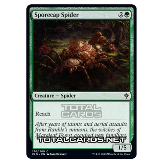 Magic The Gathering - Throne of Eldraine  - Sporecap Spider - 176/269