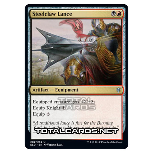 Magic The Gathering - Throne of Eldraine  - Steelclaw Lance - 202/269