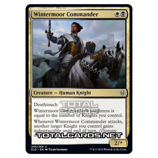 Magic The Gathering - Throne of Eldraine  - Wintermoor Commander - 205/269