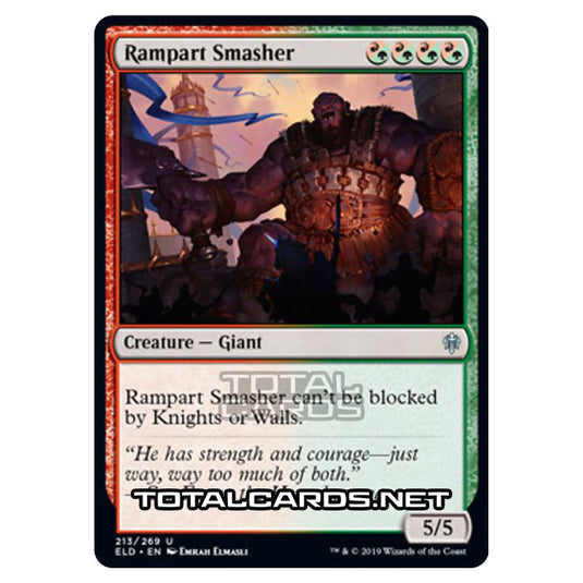 Magic The Gathering - Throne of Eldraine  - Rampart Smasher - 213/269