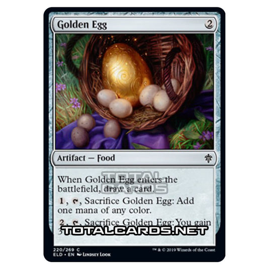Magic The Gathering - Throne of Eldraine  - Golden Egg - 220/269