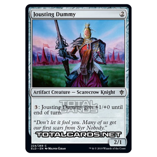 Magic The Gathering - Throne of Eldraine  - Jousting Dummy - 224/269