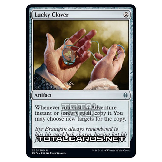 Magic The Gathering - Throne of Eldraine  - Lucky Clover - 226/269