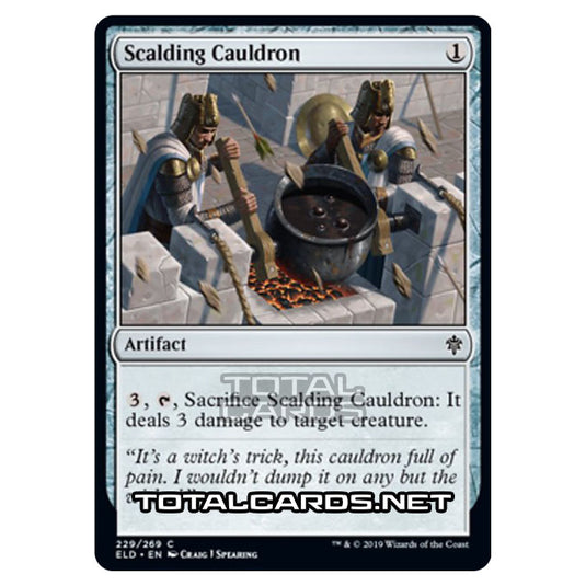 Magic The Gathering - Throne of Eldraine  - Scalding Cauldron - 229/269