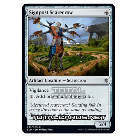 Magic The Gathering - Throne of Eldraine  - Signpost Scarecrow - 231/269