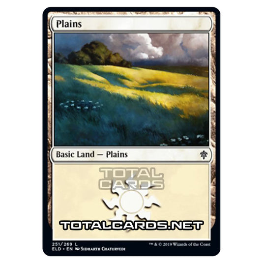 Magic The Gathering - Throne of Eldraine  - Plains - 251/269