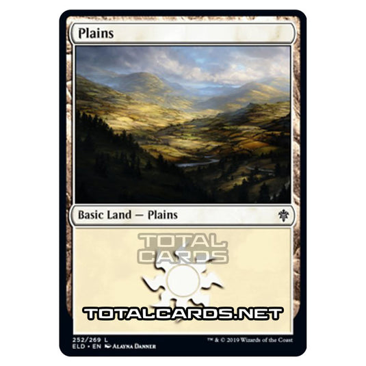 Magic The Gathering - Throne of Eldraine  - Plains - 252/269