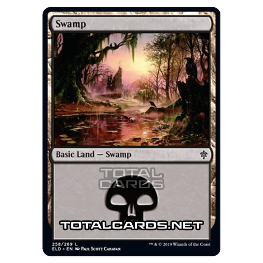 Magic The Gathering - Throne of Eldraine  - Swamp - 258/269