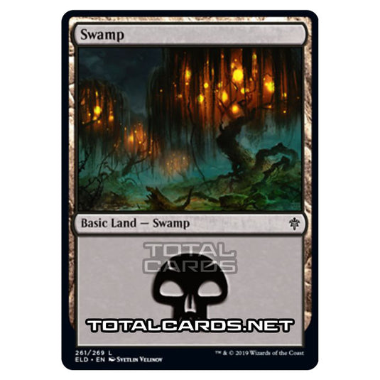 Magic The Gathering - Throne of Eldraine  - Swamp - 261/269