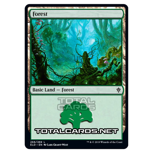 Magic The Gathering - Throne of Eldraine  - Forest - 266/269