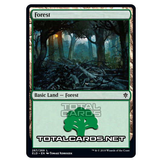 Magic The Gathering - Throne of Eldraine  - Forest - 267/269