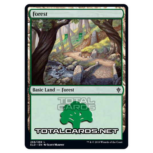 Magic The Gathering - Throne of Eldraine  - Forest - 268/269