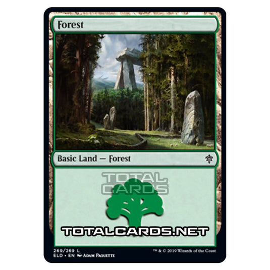 Magic The Gathering - Throne of Eldraine  - Forest - 269/269