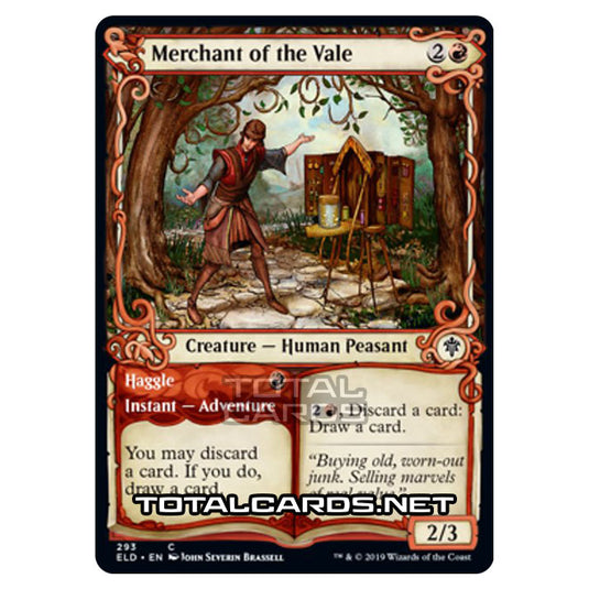 Magic The Gathering - Throne of Eldraine  - Merchant of the Vale // Haggle - 293/269